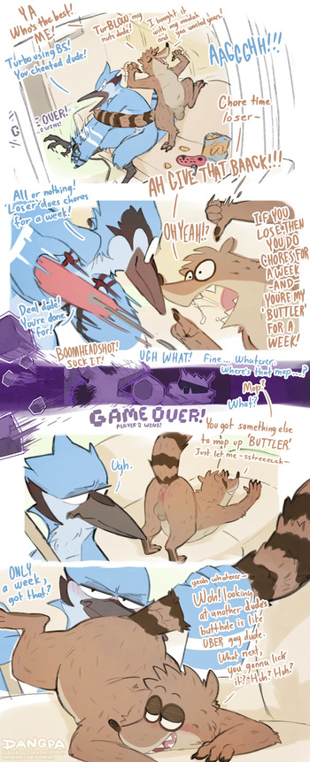 [Dangpa] Fuzzy Buttler (Regular Show) cover
