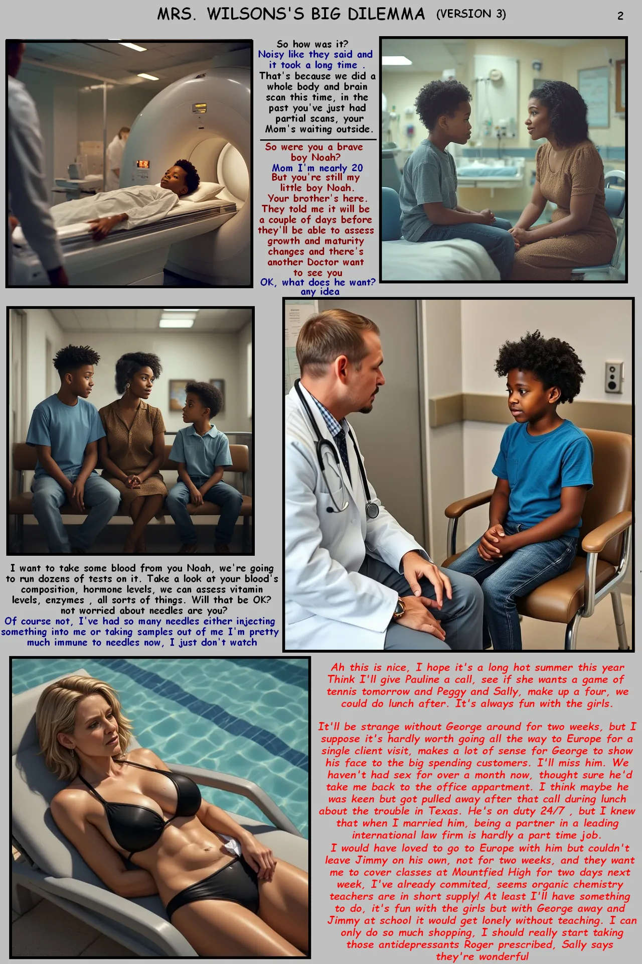 Mrs. Wilson's Big Dilemma page 2 full