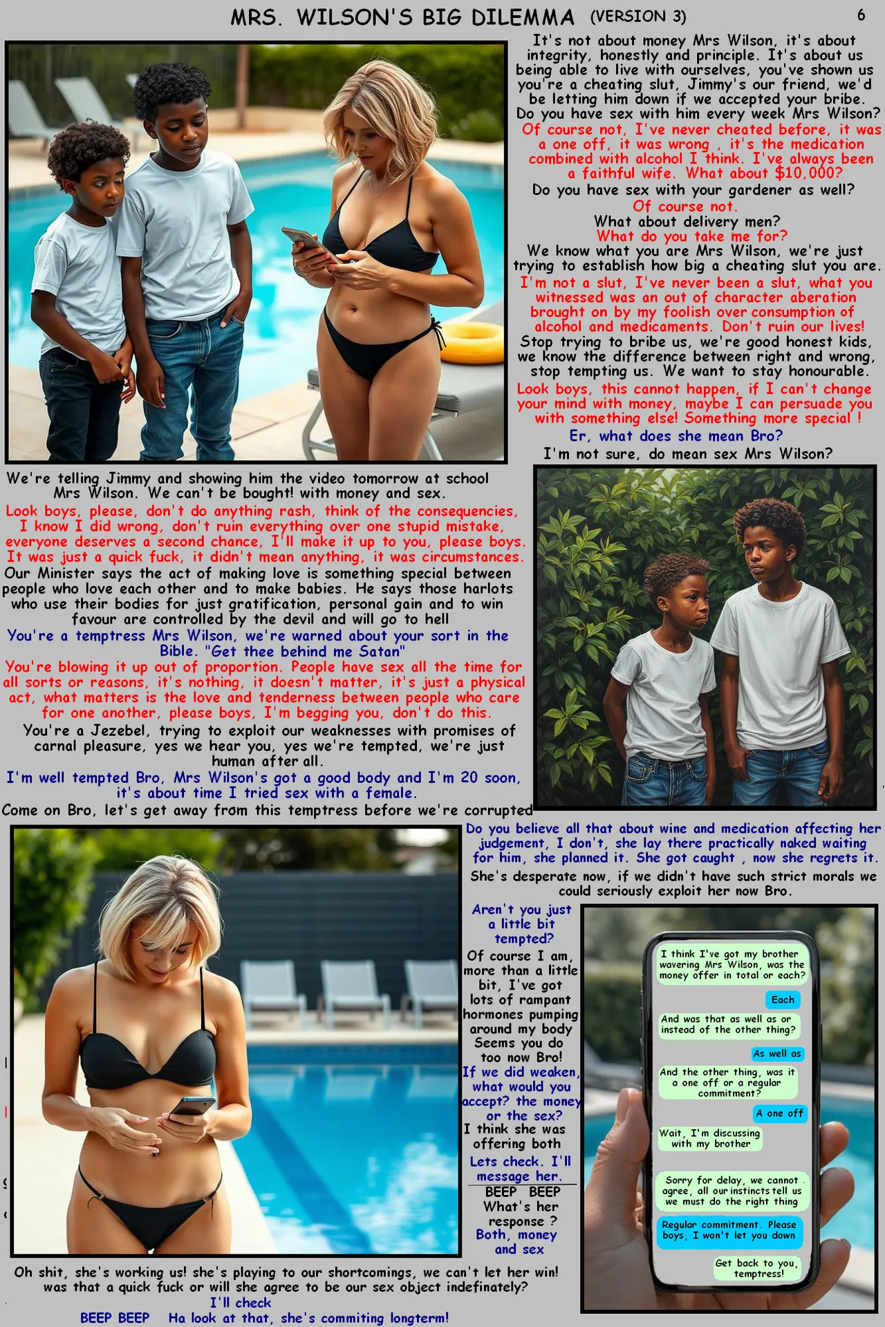 Mrs. Wilson's Big Dilemma page 6 full