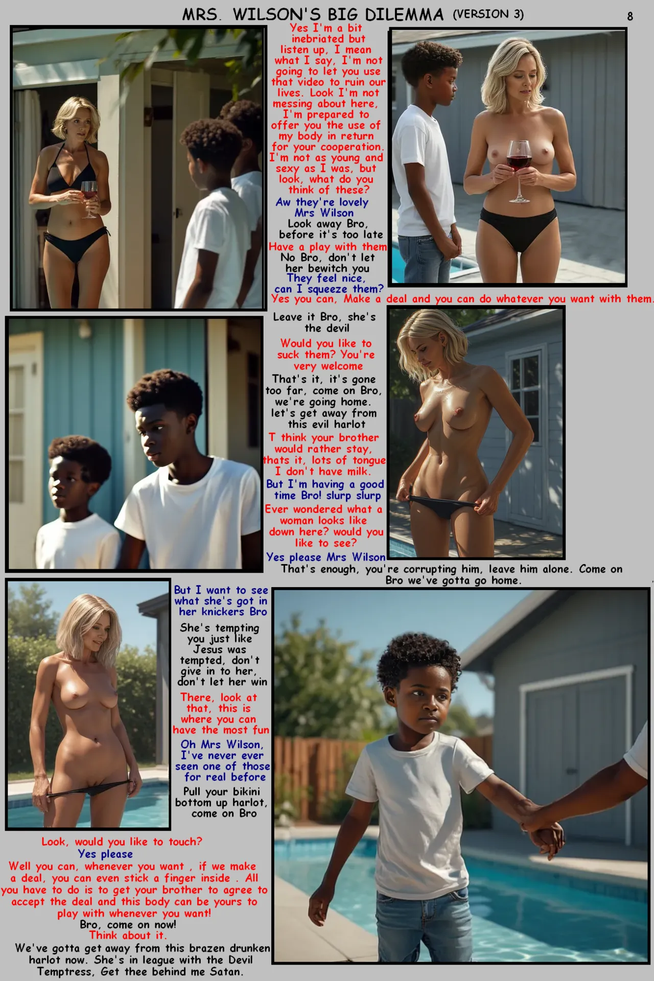 Mrs. Wilson's Big Dilemma page 8 full