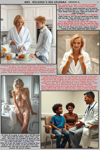 Mrs. Wilson's Big Dilemma (version 3) (AI GENERATED) cover