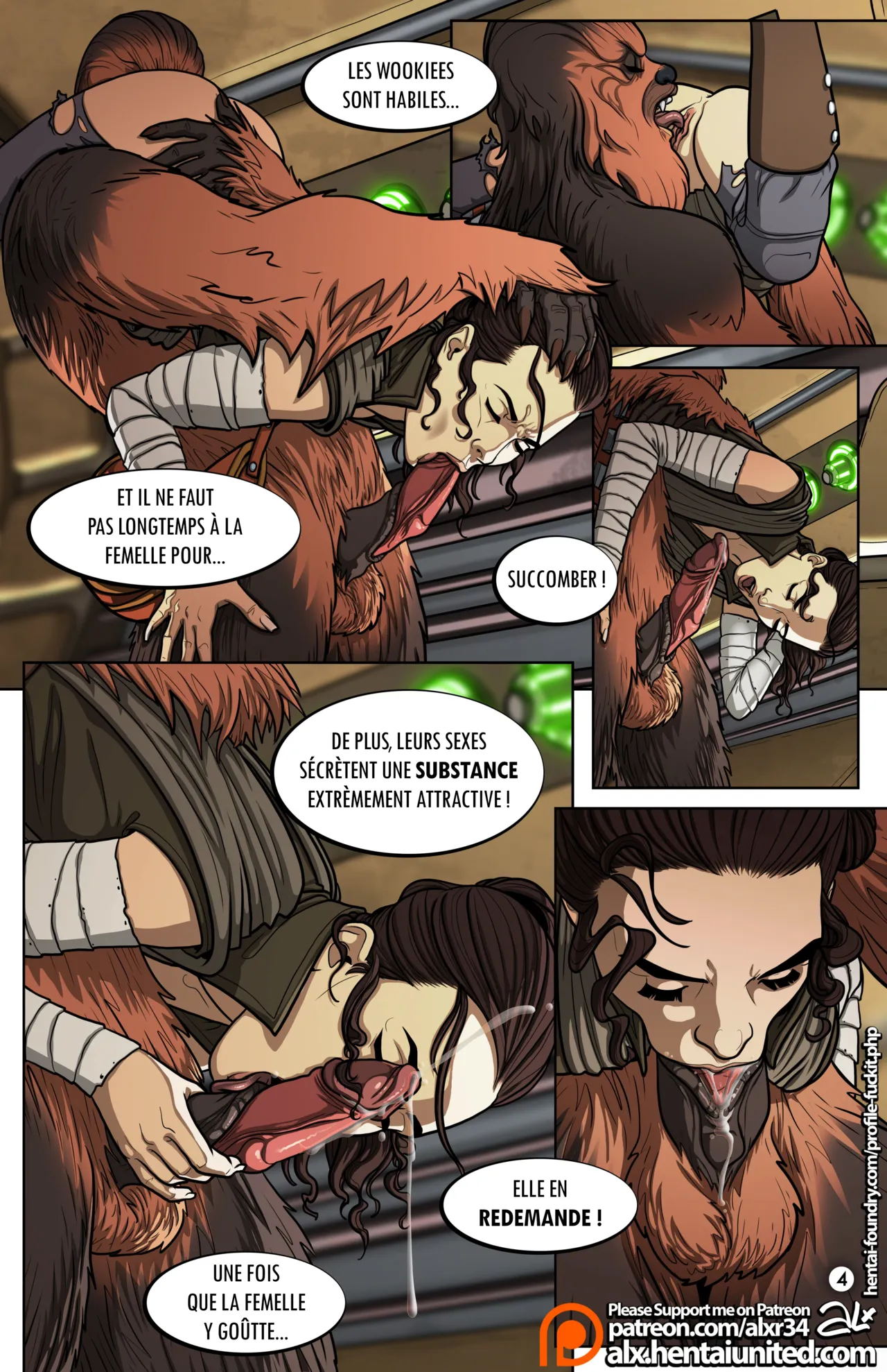 A Complete Guide To Wookiee Sex #1 Domination page 6 full