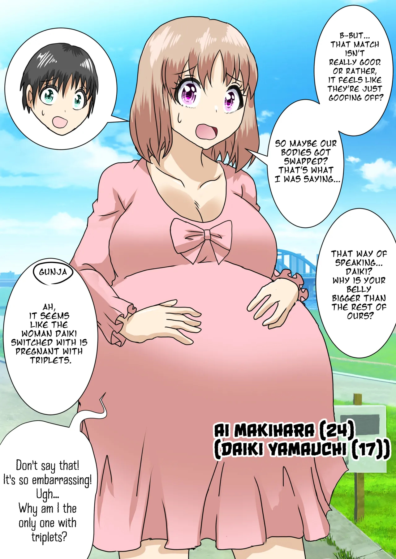 When I Woke Up in the Morning, I Had Become a Huge-Breasted Pregnant Woman... page 6 full
