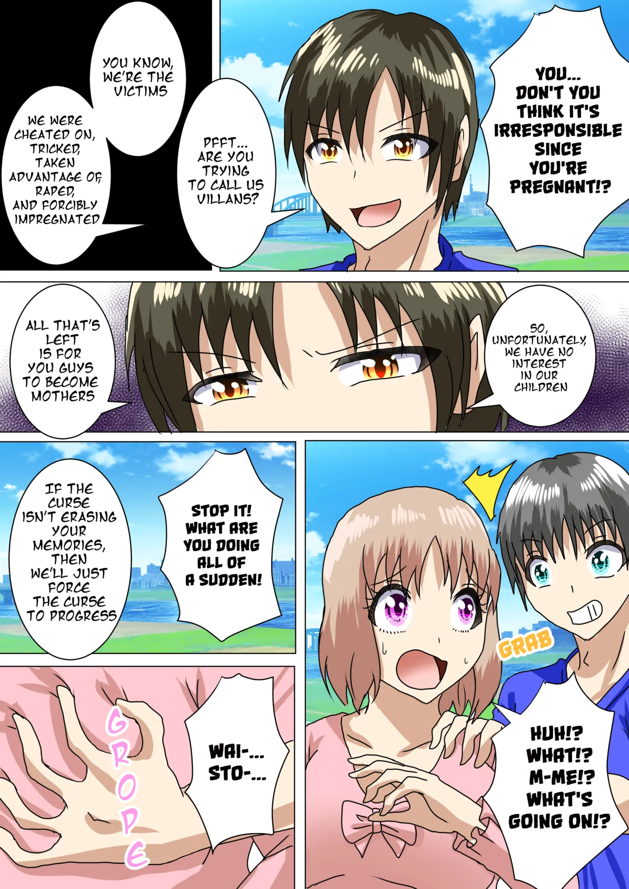 When I Woke Up in the Morning, I Had Become a Huge-Breasted Pregnant Woman... page 9 full