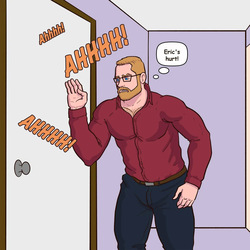 Gabo Artwork Comic 58 - Training Eric LOCKED