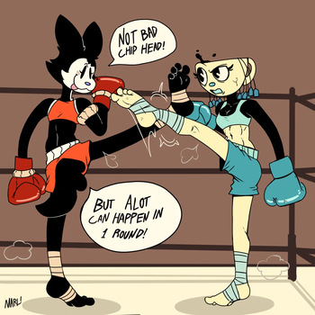 [FellowTheWulf] Miss Tea Vs Chloe cover