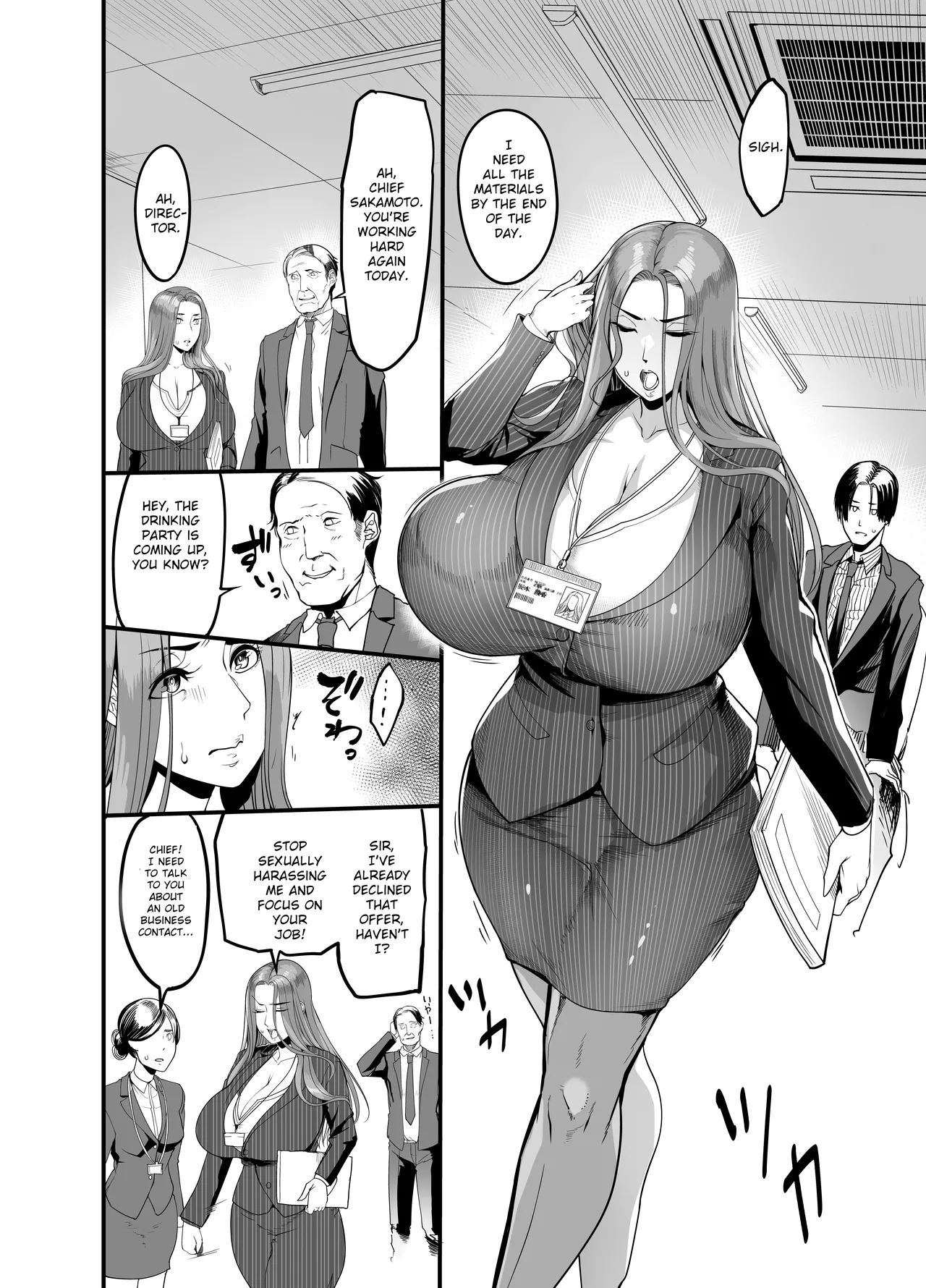 The Woman who Cums just from being touched — That Old Hag Senior at Work page 5 full