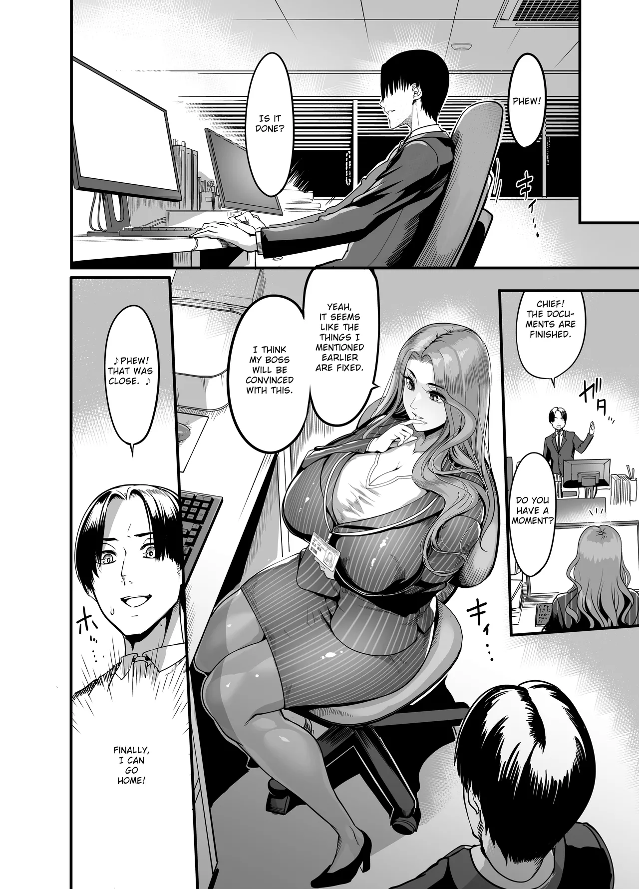 The Woman who Cums just from being touched — That Old Hag Senior at Work page 9 full