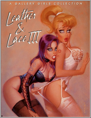 Leather & Lace III (A Gallery Girls Collection) [English] cover