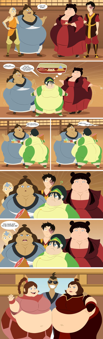 [Tubbytoons] Avatar Girls cover