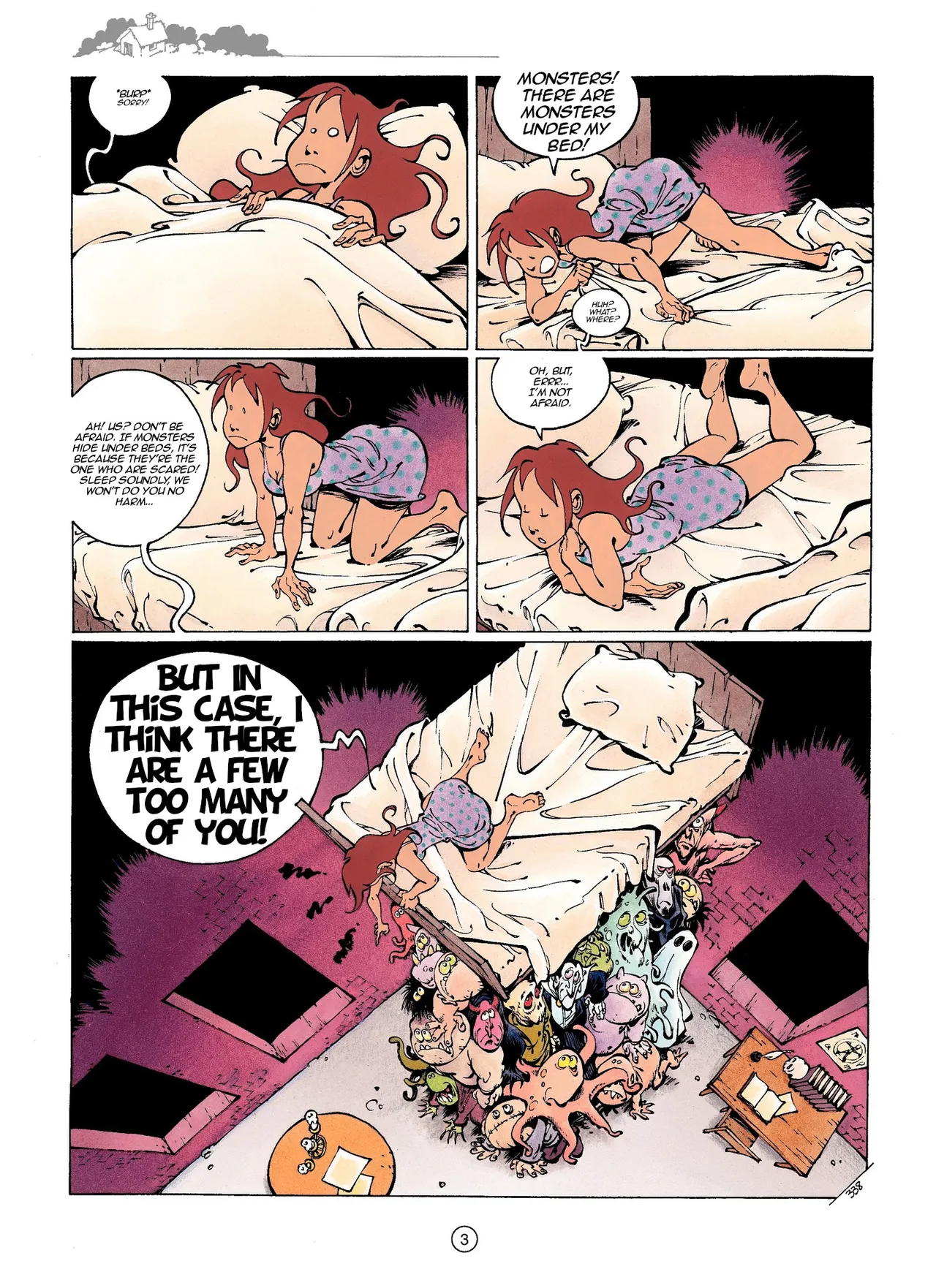 Mélusine #09 - Gilson & Clarke - Hypnosis, 2001 page 3 full
