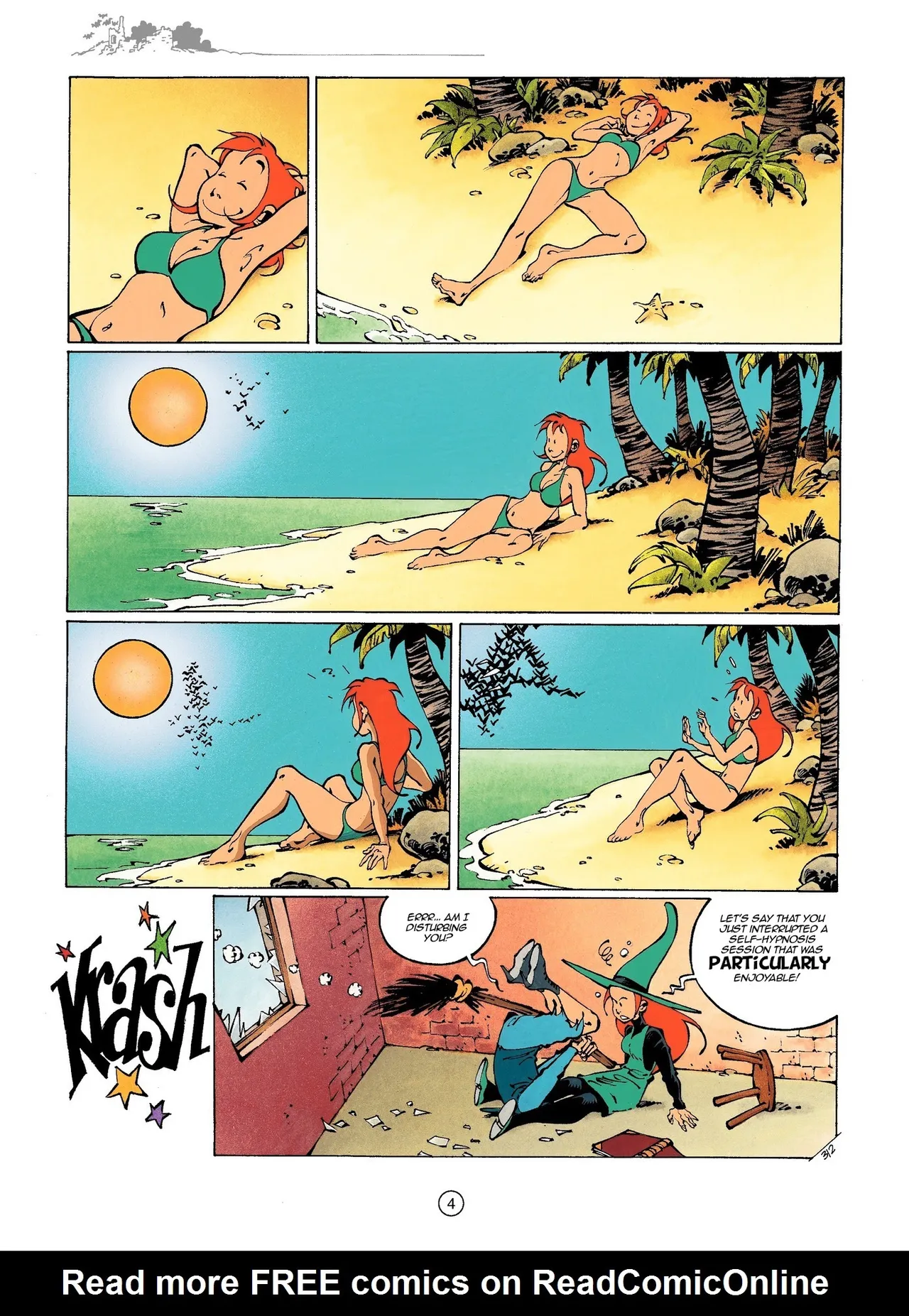 Mélusine #09 - Gilson & Clarke - Hypnosis, 2001 page 4 full