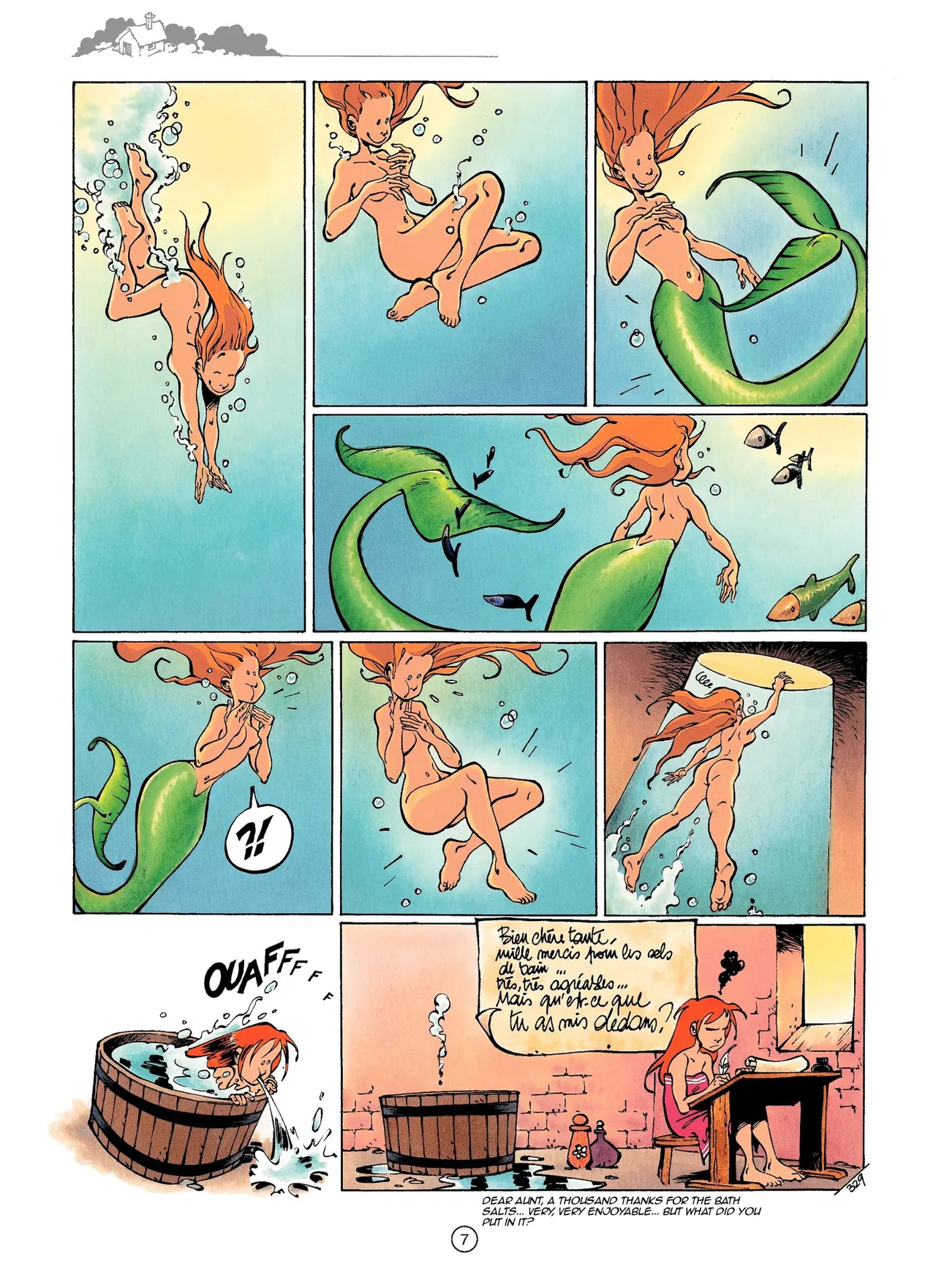 Mélusine #09 - Gilson & Clarke - Hypnosis, 2001 page 7 full