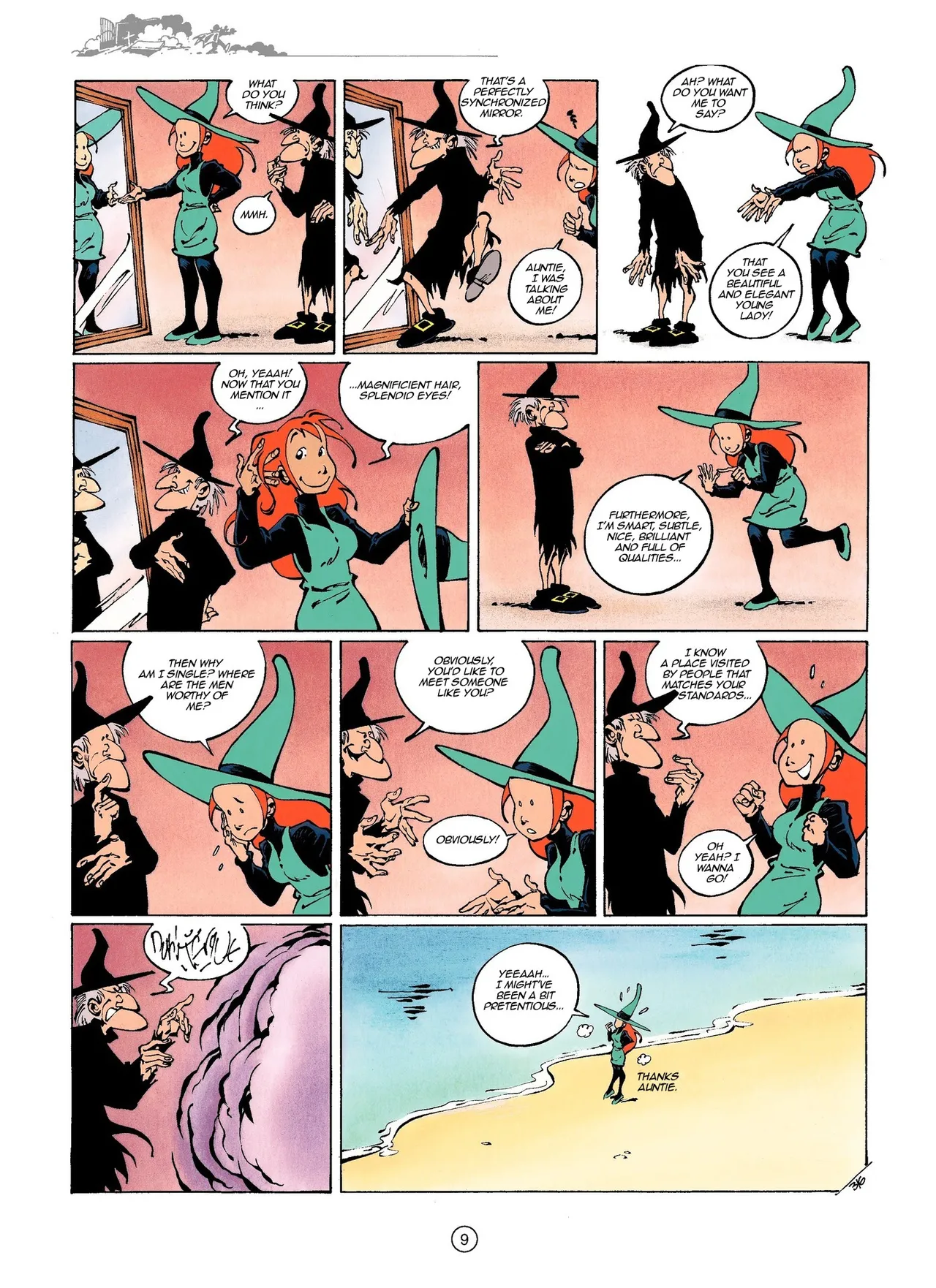 Mélusine #09 - Gilson & Clarke - Hypnosis, 2001 page 9 full