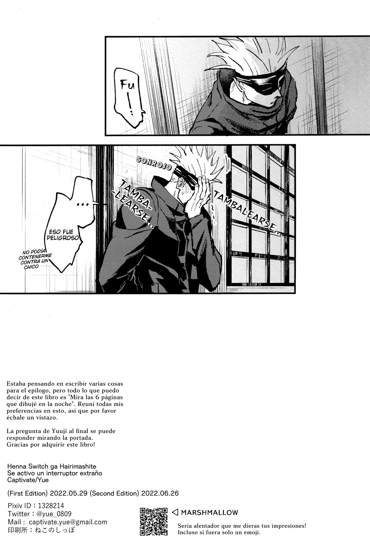 Se Activo un Interruptor Extraño- Jujutsu Kaisen dj- Gojo x Yuuji page 11 full