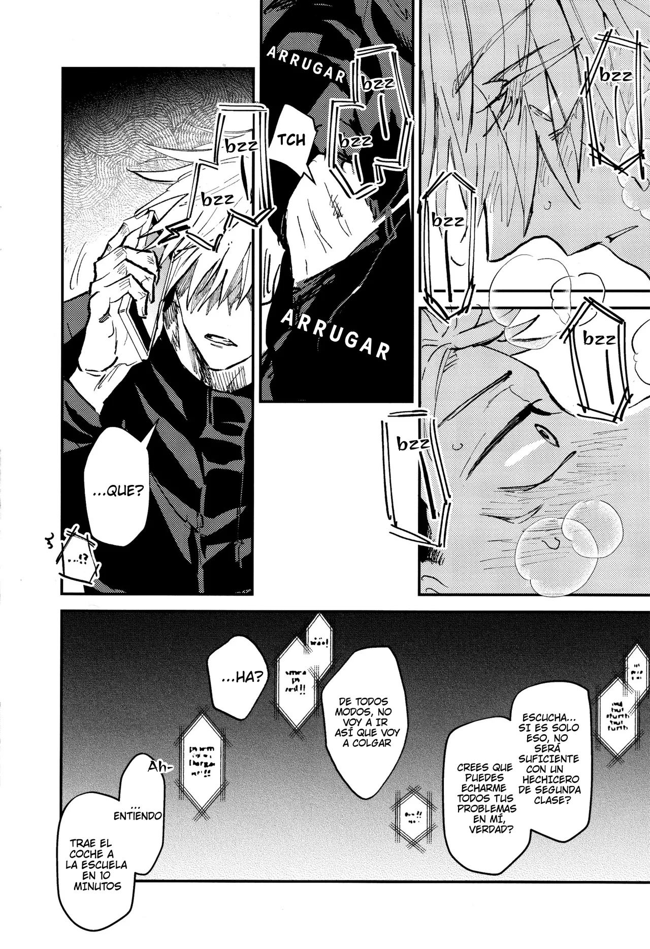 Se Activo un Interruptor Extraño- Jujutsu Kaisen dj- Gojo x Yuuji page 8 full