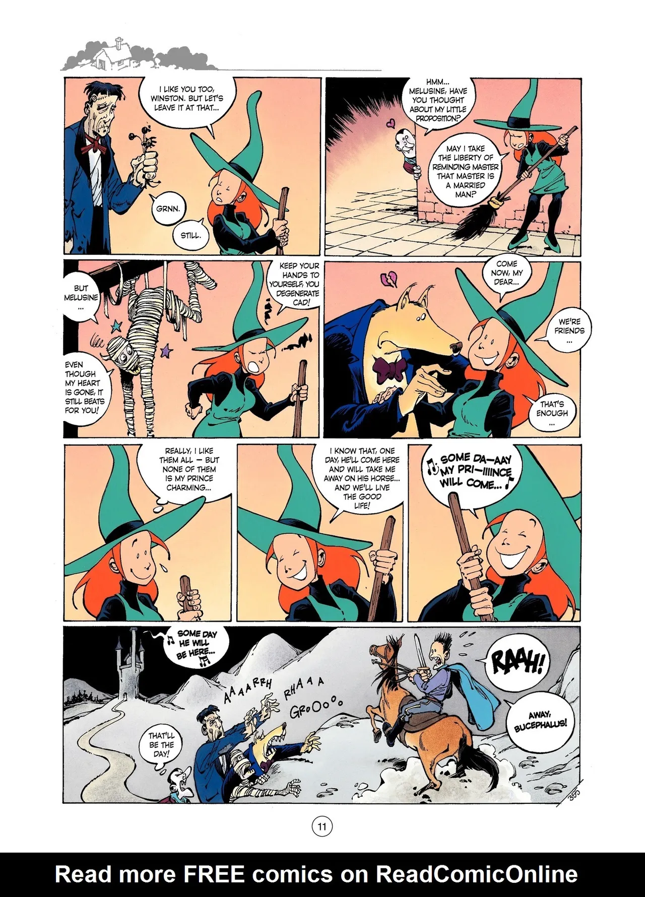 Mélusine #10 - Gilson & Clarke - Tales of the Full Moon, 2002 page 11 full