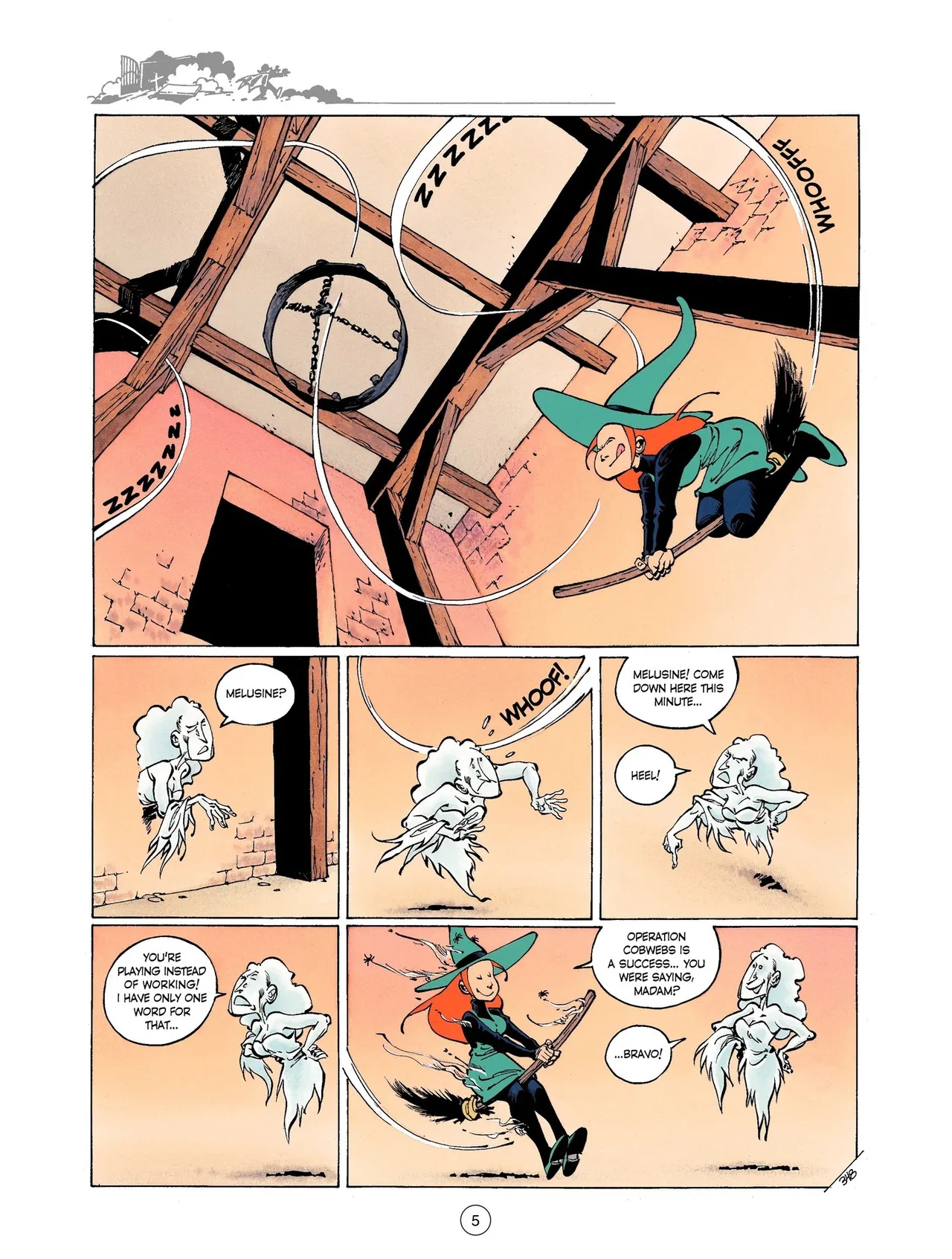 Mélusine #10 - Gilson & Clarke - Tales of the Full Moon, 2002 page 5 full
