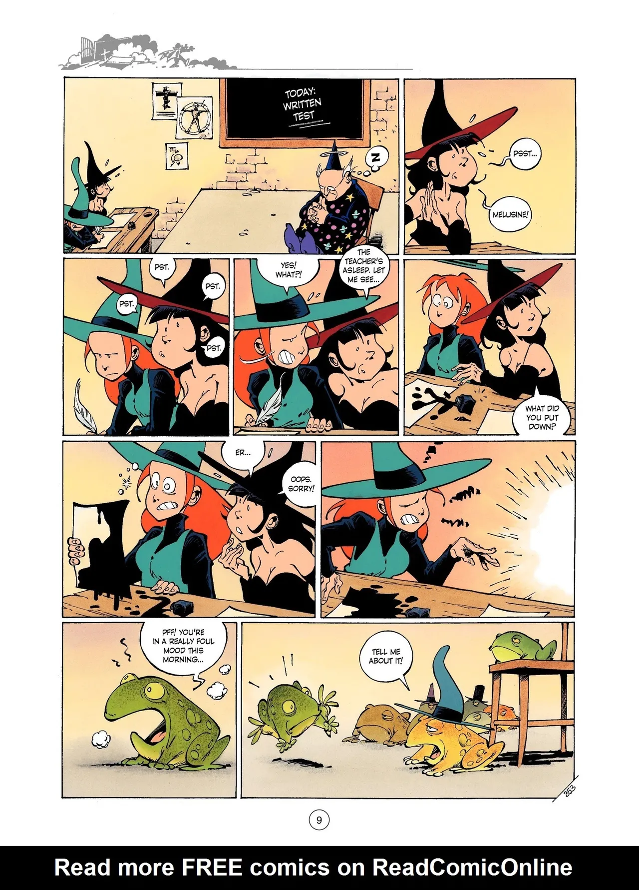 Mélusine #10 - Gilson & Clarke - Tales of the Full Moon, 2002 page 9 full