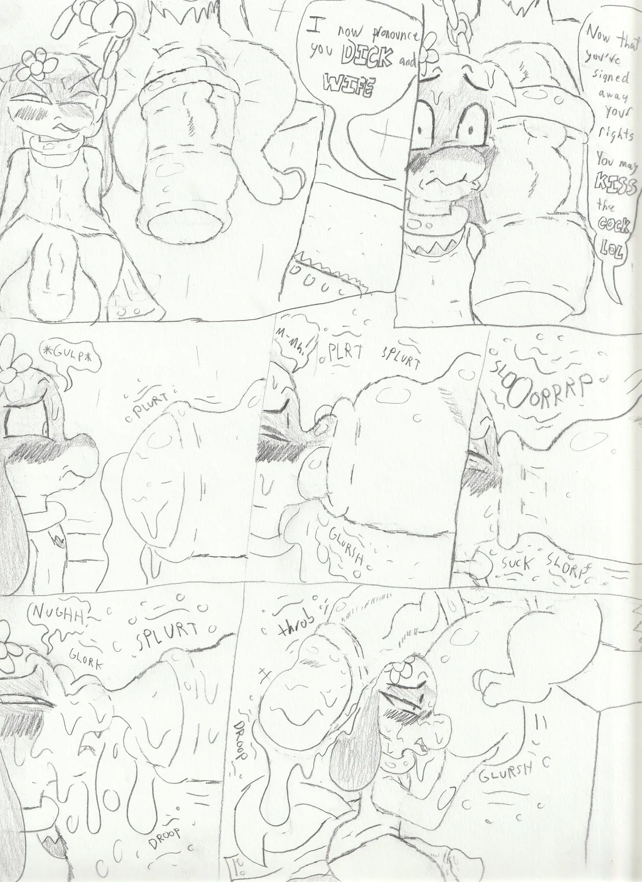 Flowery Wedding page 1 full