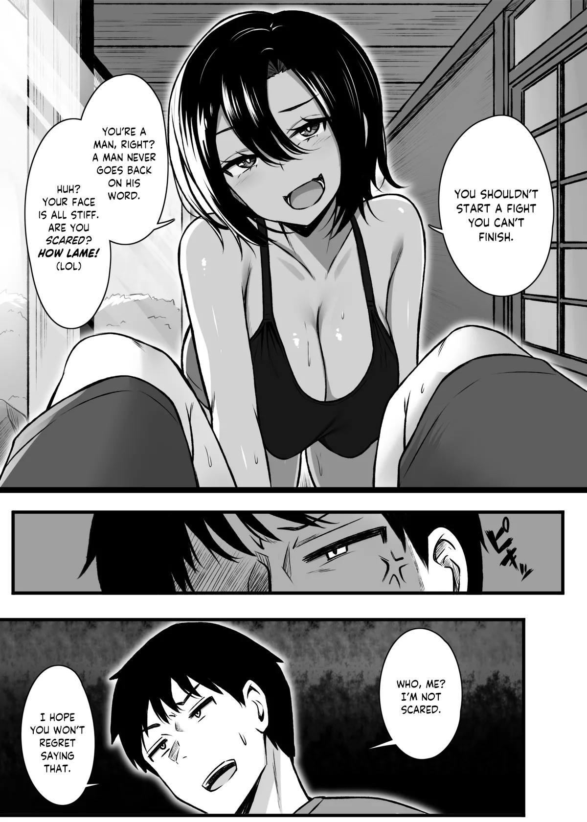 Makezu Girai na Osananajimi to H Shoubu suru Hanashi | A story where a Childhood Friend that hates Losing has a Sex Battle! page 6 full