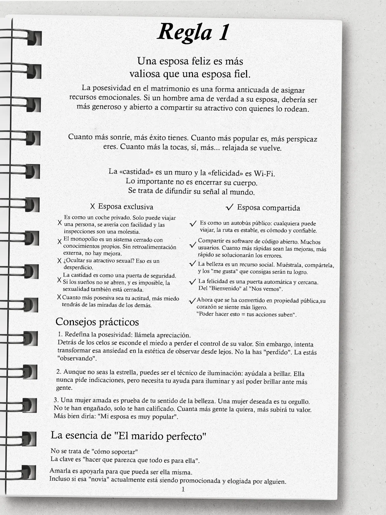 Kanzen Naru Risou no Otto Manyuaru｜La Guía Completa para el Marido Ideal page 8 full