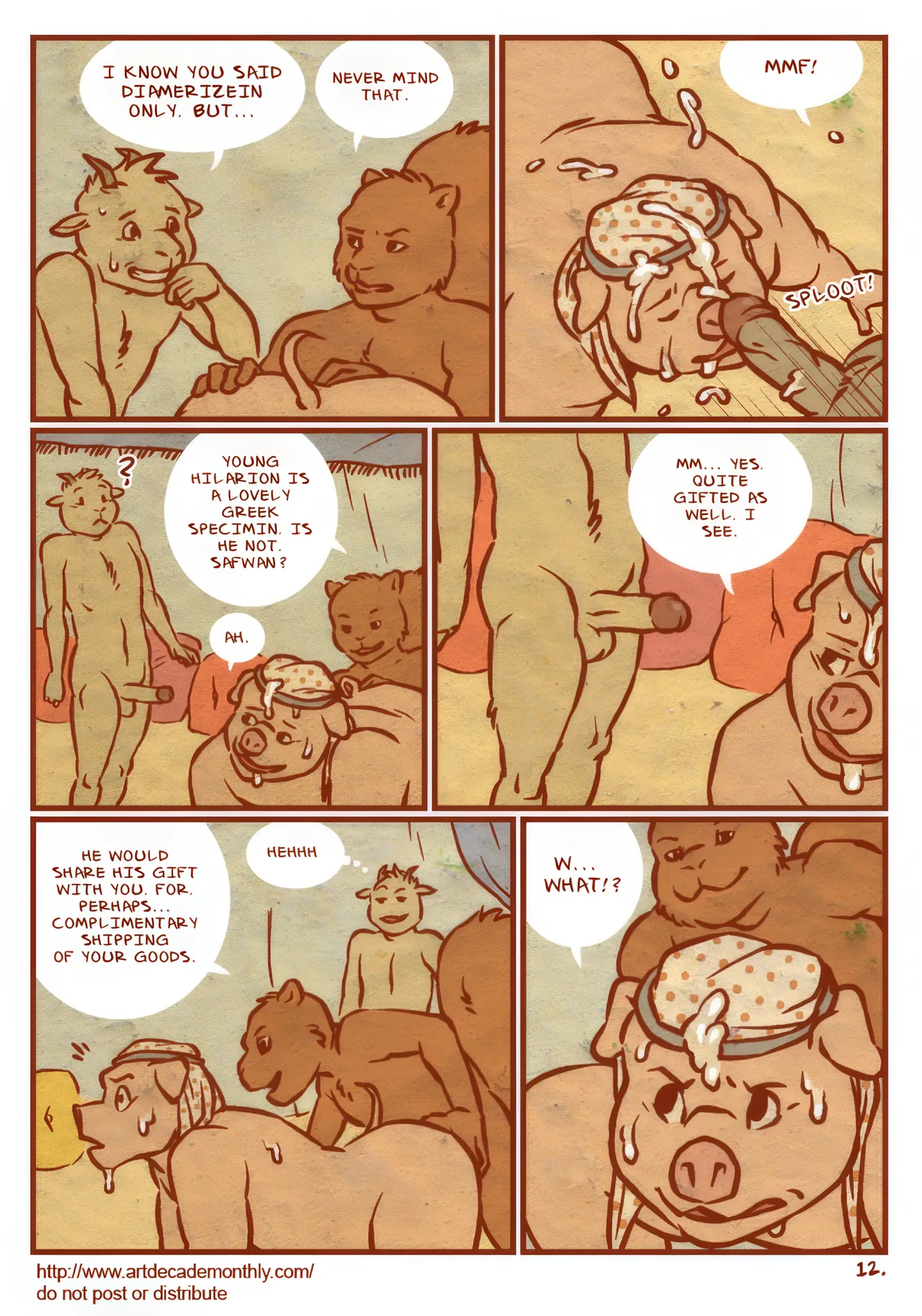 He Who Tells His Secret page 12 full