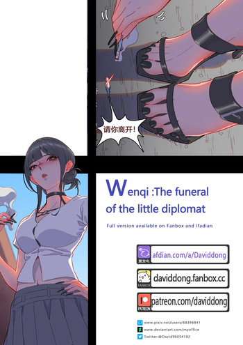 [David Dong] Wenqi: Funeral of The Little Diplomat cover
