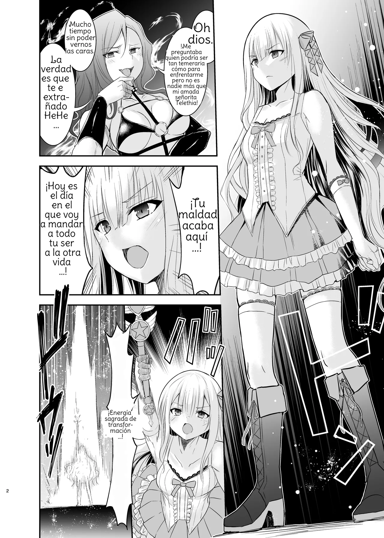Magical Girl Lily Telethia's Ordeal ~Caught, Disciplined & Brainwashed by the Villainess~ page 6 full