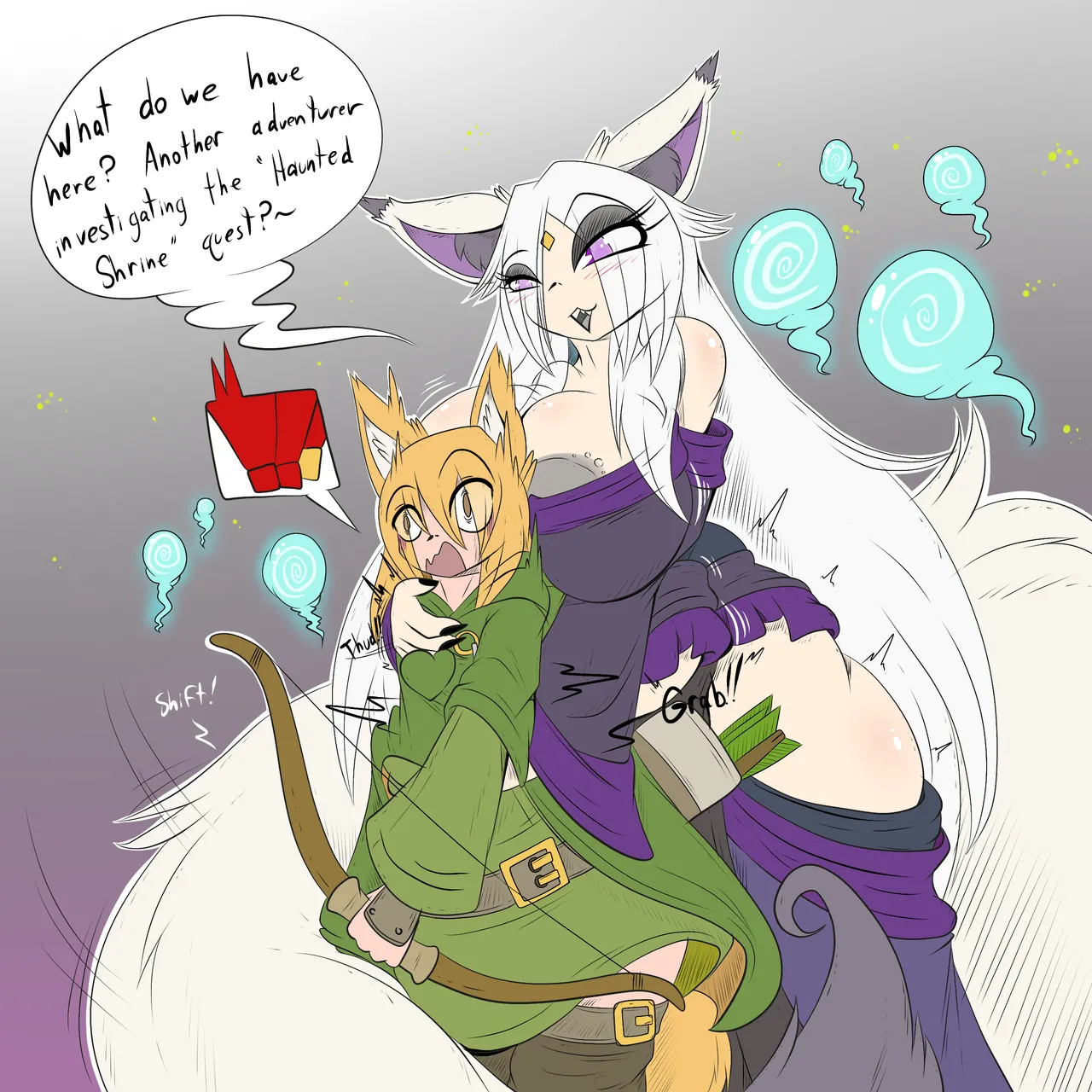 Kitsune Emma's Toy page 1 full