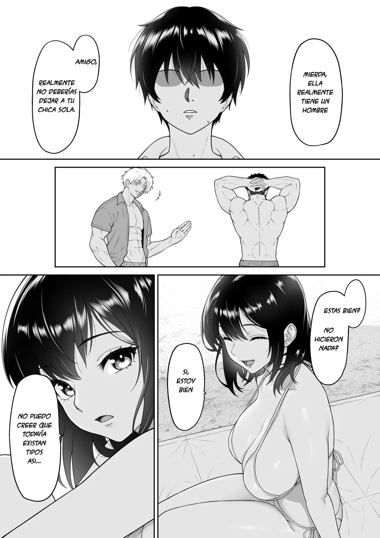 Kanojo o Torareta Ano Natsu no Hi｜Ese Día de Verano en que me la Robaron page 8 full