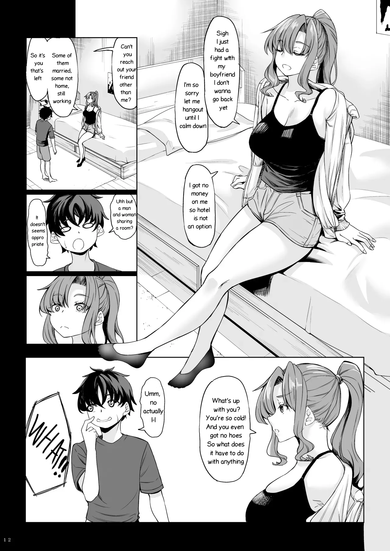 Shinchou 211 cm no Jirai-kei Joshi ni Nerawarete mou Nigerarenai 2 page 11 full