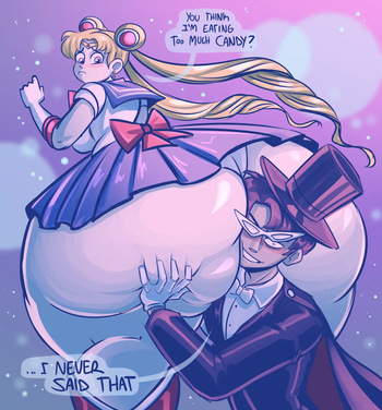 [Cereal-Harem] Serena x Darien  (Sailor Moon) cover