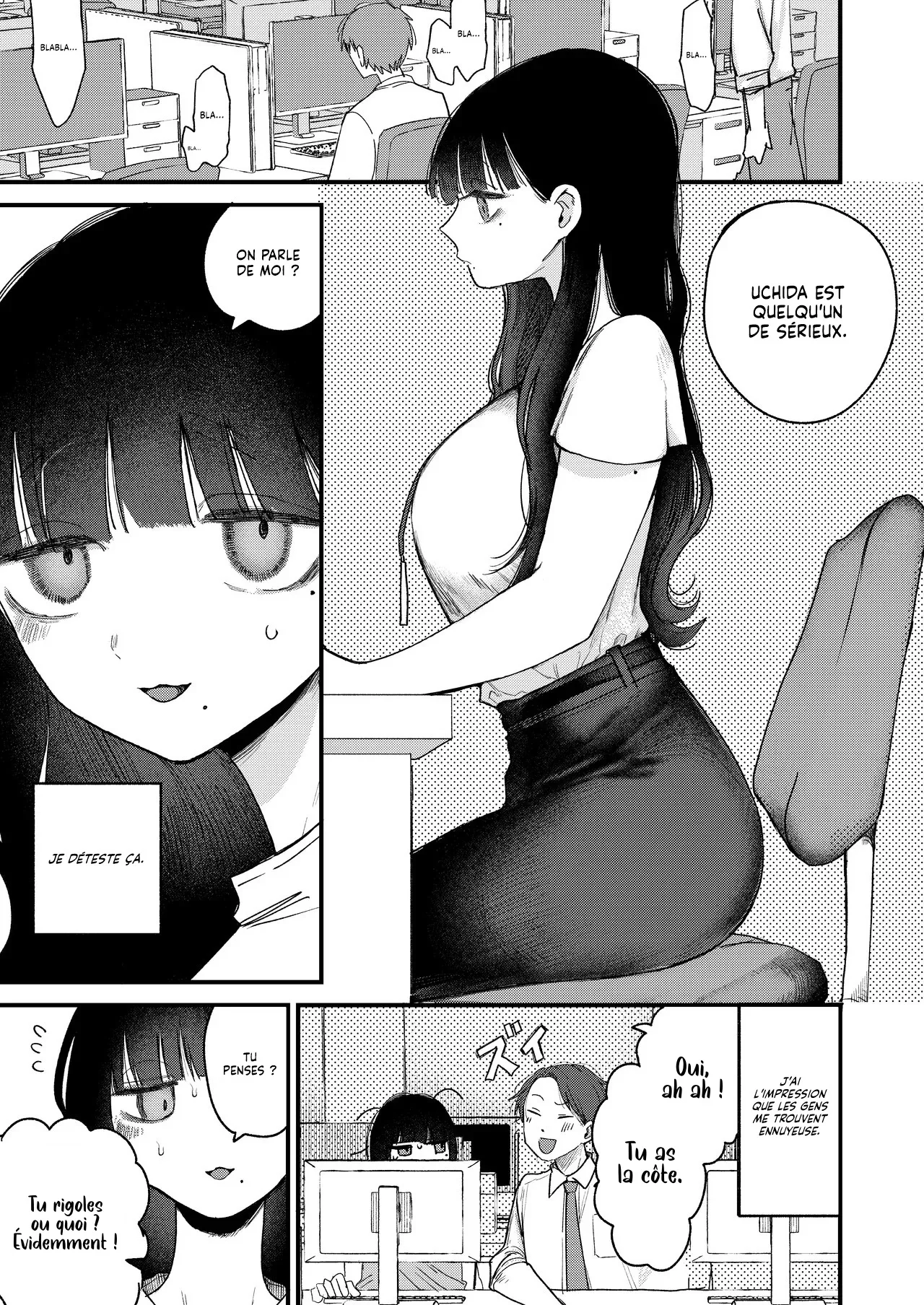 Majime de Uchiki na Uchida-san no Onanie o Mada Daremo Miteinai | Personne n'a encore vu Uchida, si sérieuse et timide, se masturber au bureau page 3 full