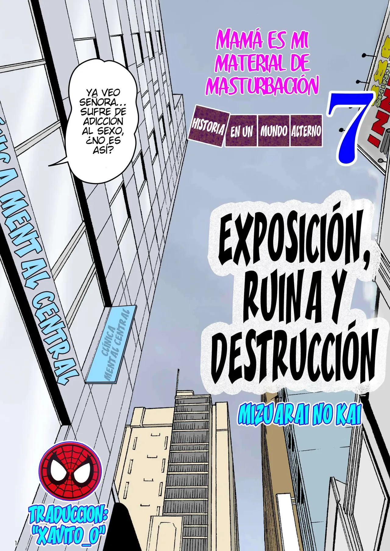 Onaneta Kaa-san Bessekaisen 7｜Mamá es Mi Material de Masturbación 7 page 1 full