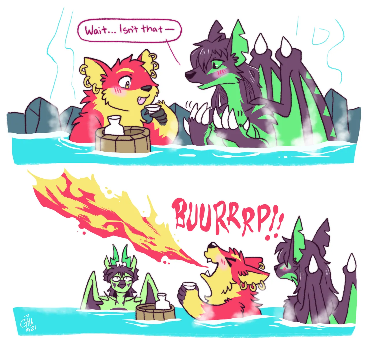 A Fun Day in an Onsen page 12 full