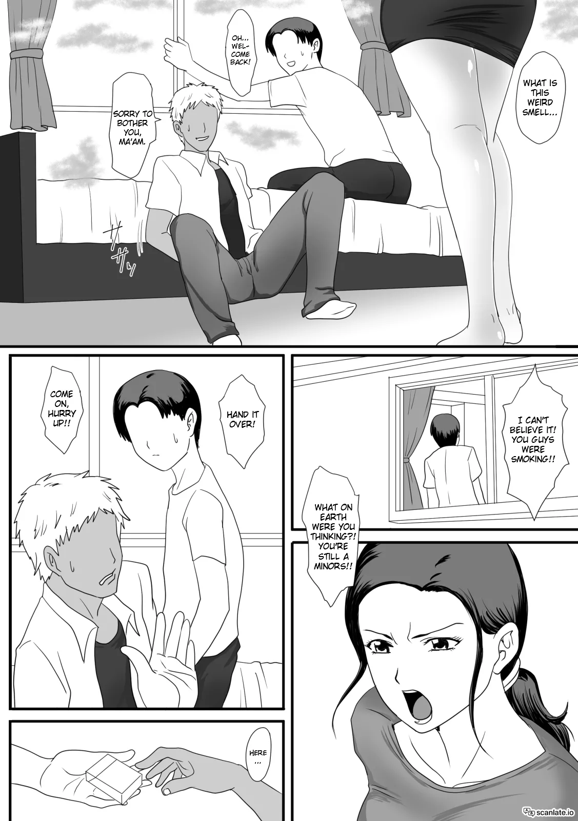 Kaa-san no Zangyou - Mom's Overtime page 3 full