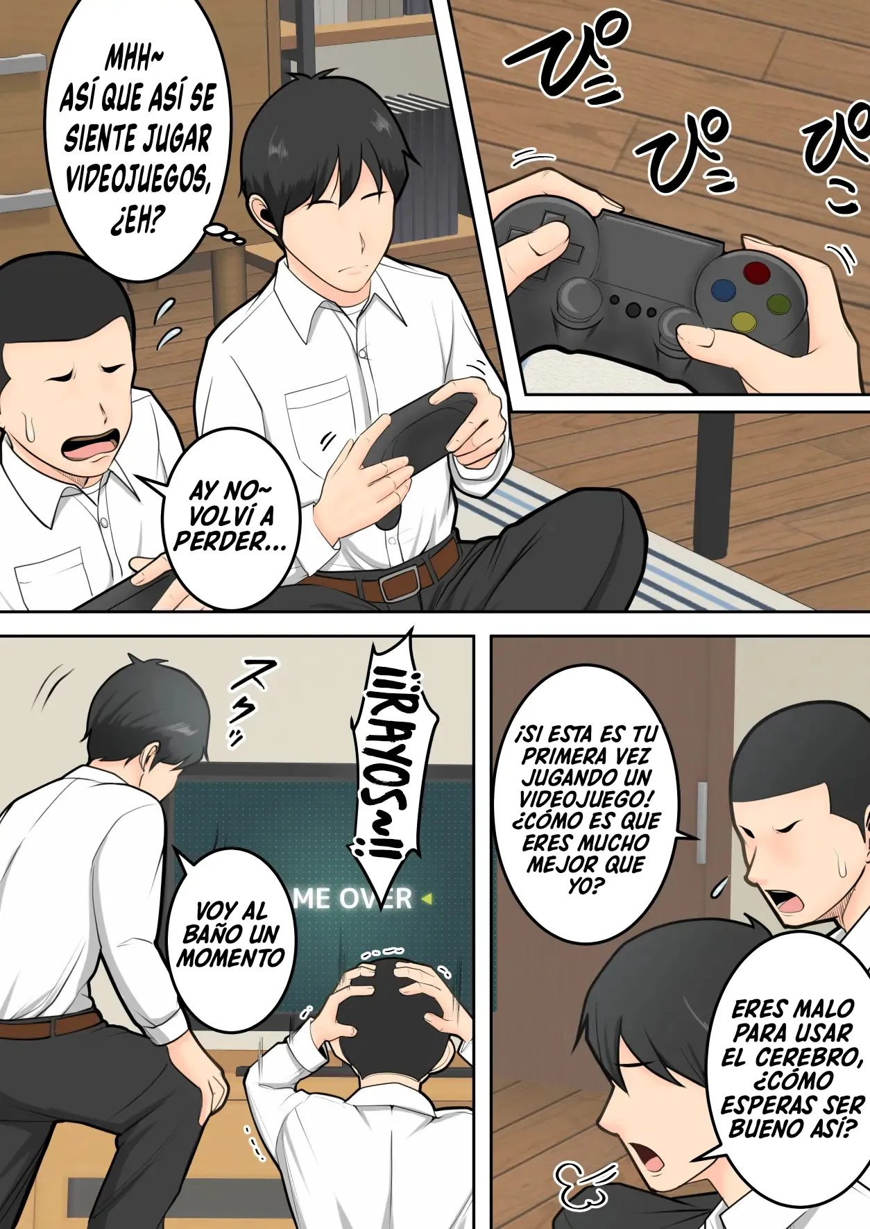 Muchimuchi na Tomodachi no Okaa-san ni Shiboritorarete｜Siendo Exprimido Por La Madre Voluptuosa De Mi Amigo page 7 full