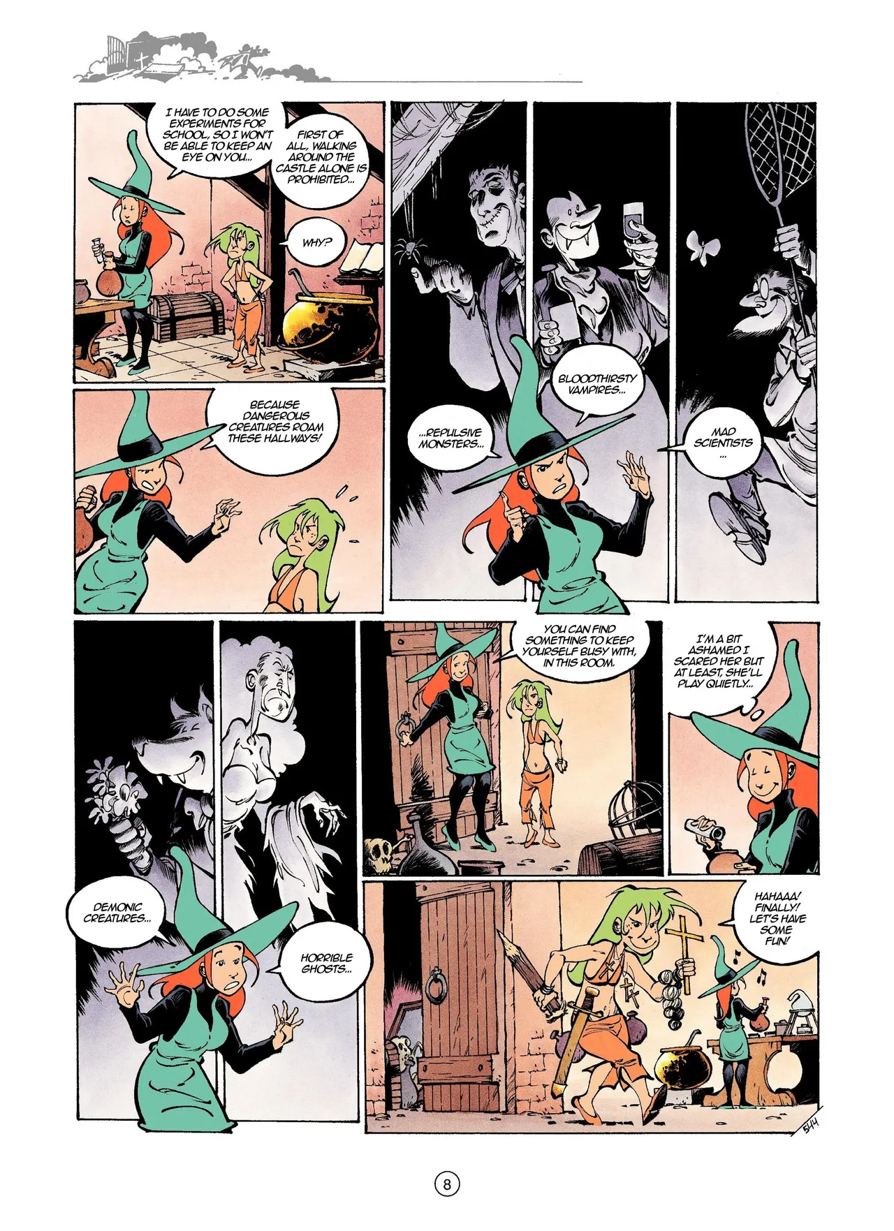 Mélusine #15 - Gilson & Clarke - The Devil's Kitchen, 2006 page 8 full