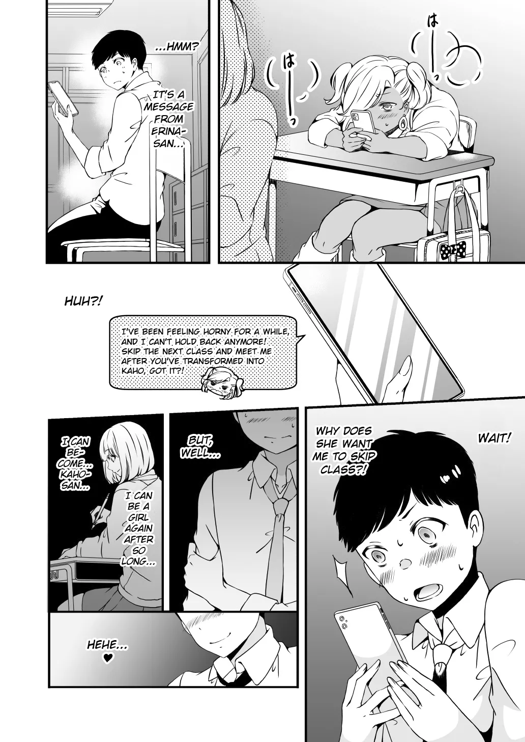 Onnanoko ni Naritai Ore to, Onna ni Akita Gal 3 page 4 full