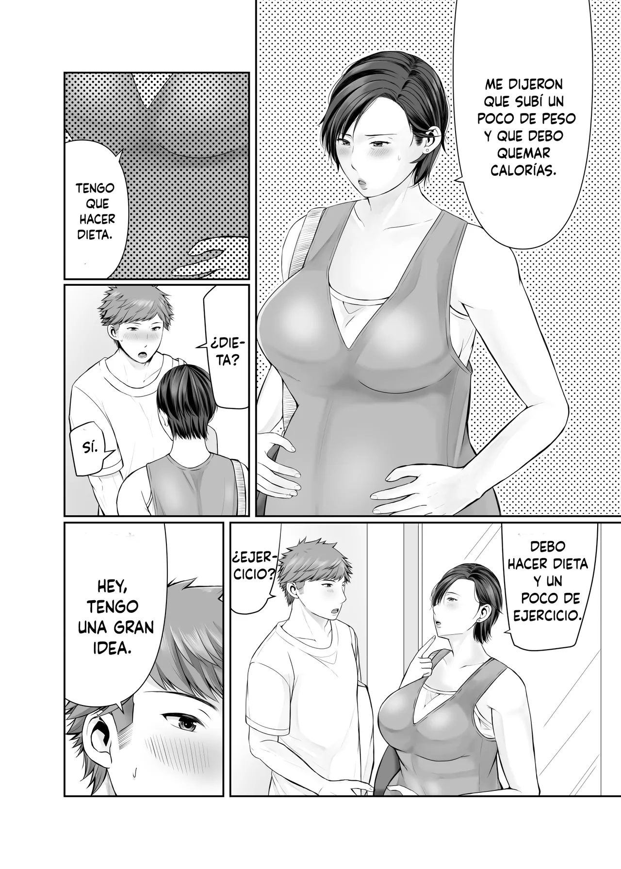 Hitorigurashi no Musuko ni Semararete... ~Ninpu Hen~ page 4 full