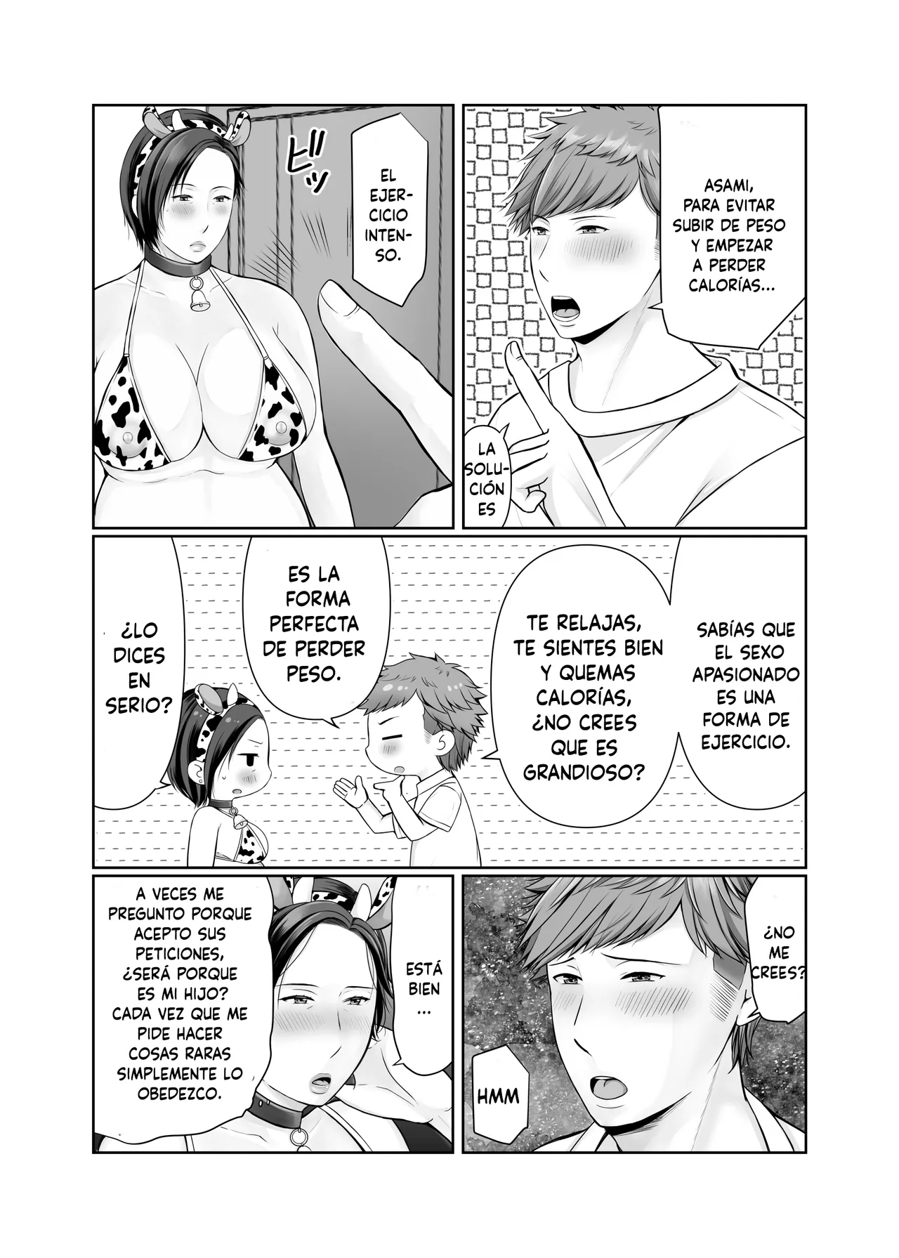 Hitorigurashi no Musuko ni Semararete... ~Ninpu Hen~ page 6 full
