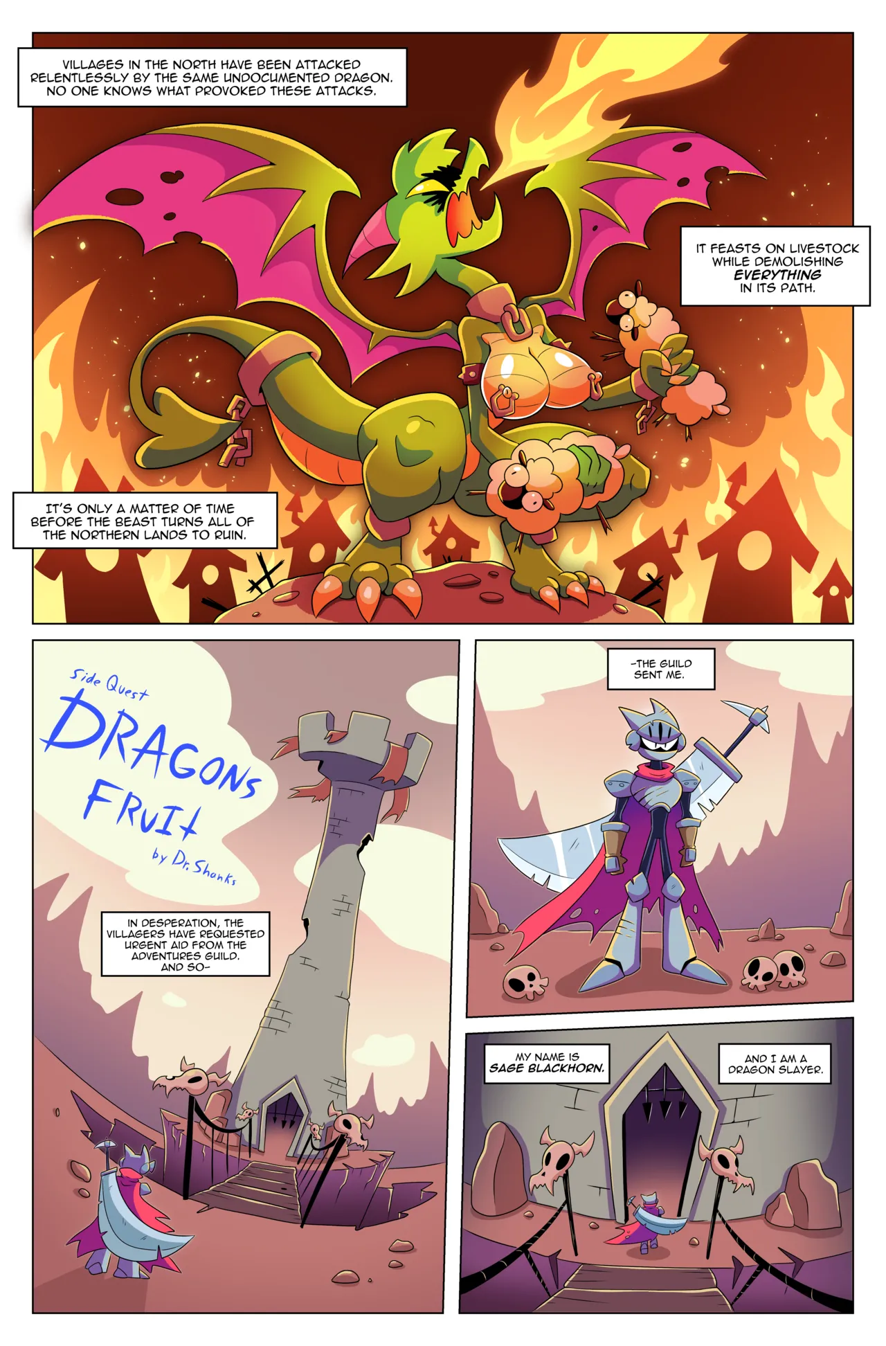 Dragon's Fruit page 1 full