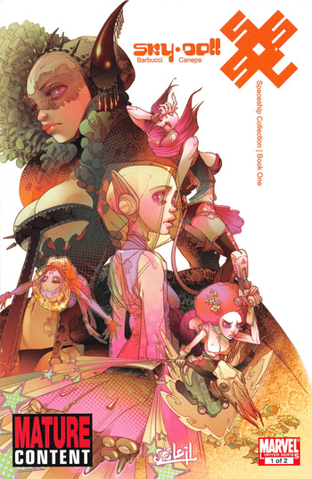 Sky Doll Collection #1: SpaceShip - Part 1 cover