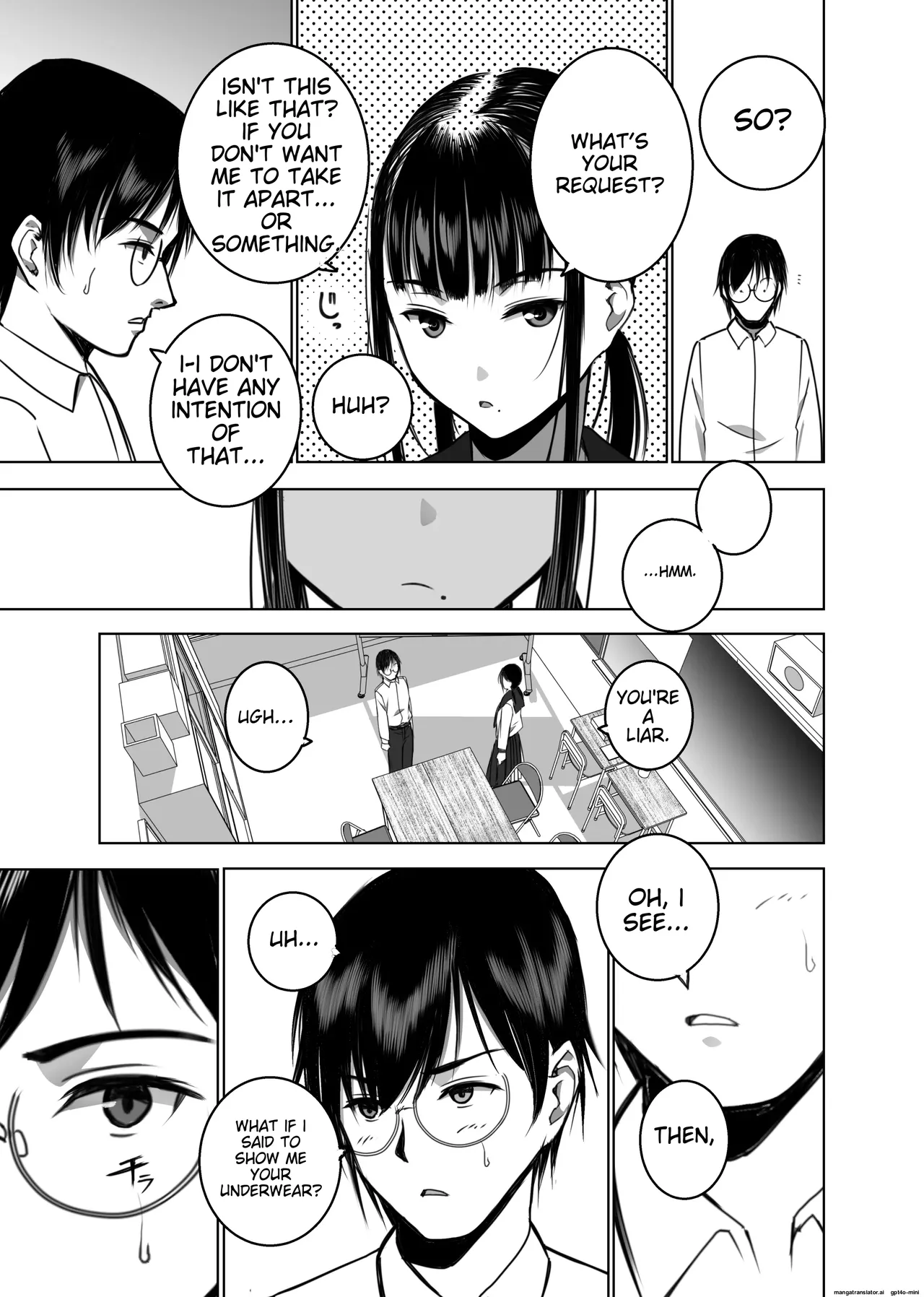 Doukyuusei no Uraaka o Mitsuketa no Torihiki ni Eichi na Koto o Shite Morau Hanashi page 6 full
