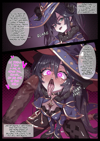 [Miwerjooggetser] Mona-chan, the hypnotist cult meat toilet (Genshin Impact) [English] cover