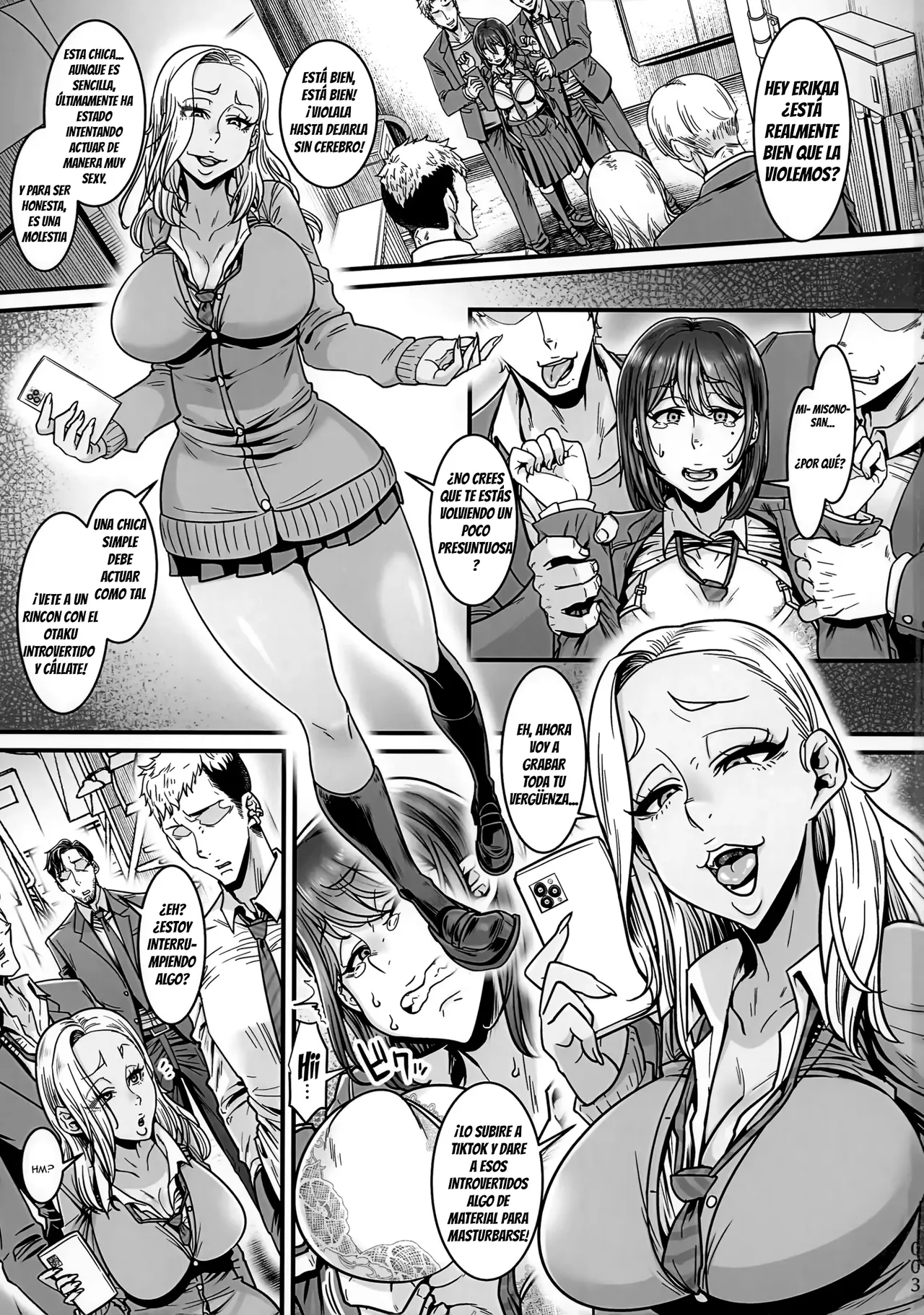 Yonaoshi Oji-san VS Kanemochi Ijimekko Gal JK｜El Viejo Justiciero VS La Malcriada y Adinerada Gal Acosadora page 2 full