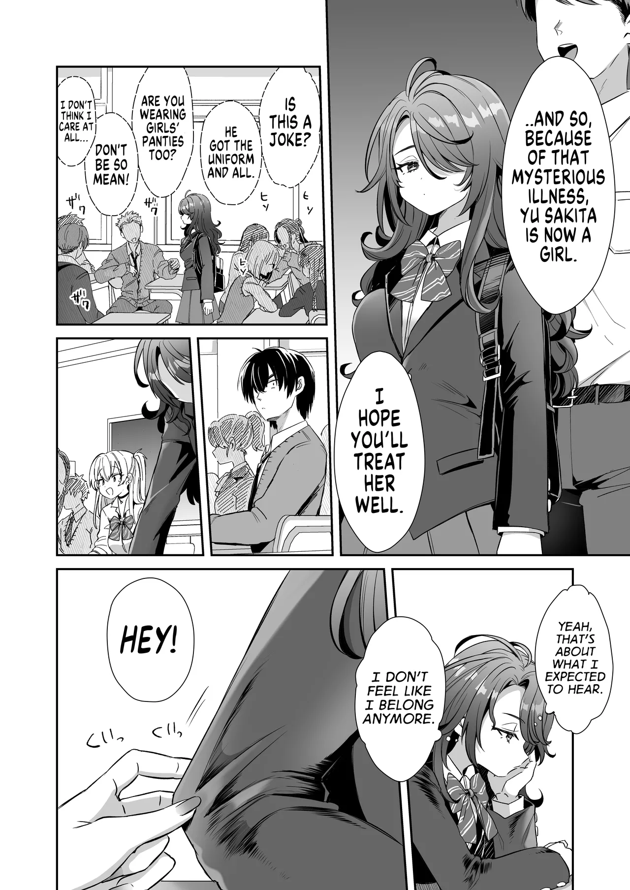 Asa Okitara Onnanoko ni Natta『InKya no Boku』ga Gyaru ni Naru Made | How Waking Up as a Girl has Turned me from a Gloomy Guy into a Gyaru page 12 full