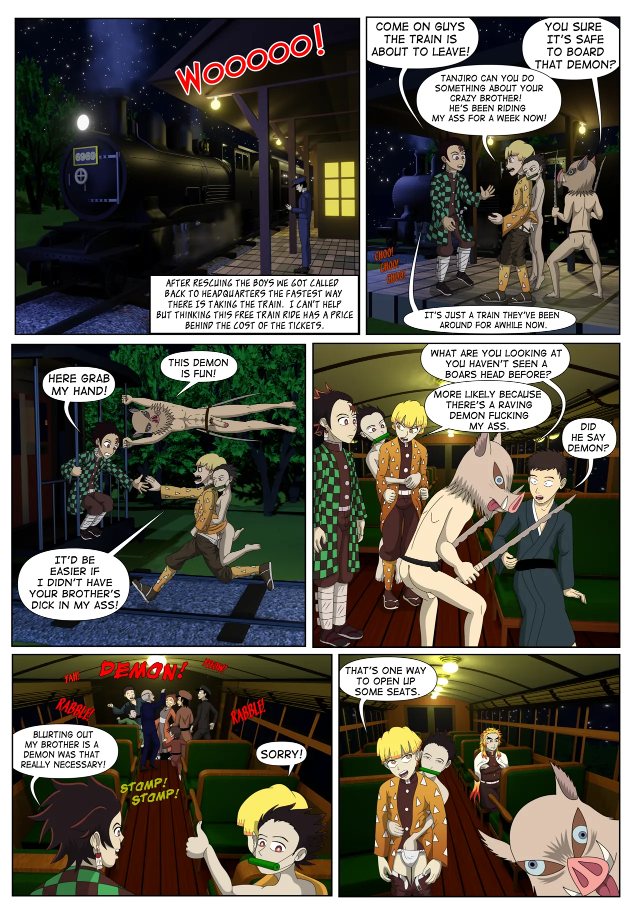 Demon Layer 3 - Fucken Train page 2 full