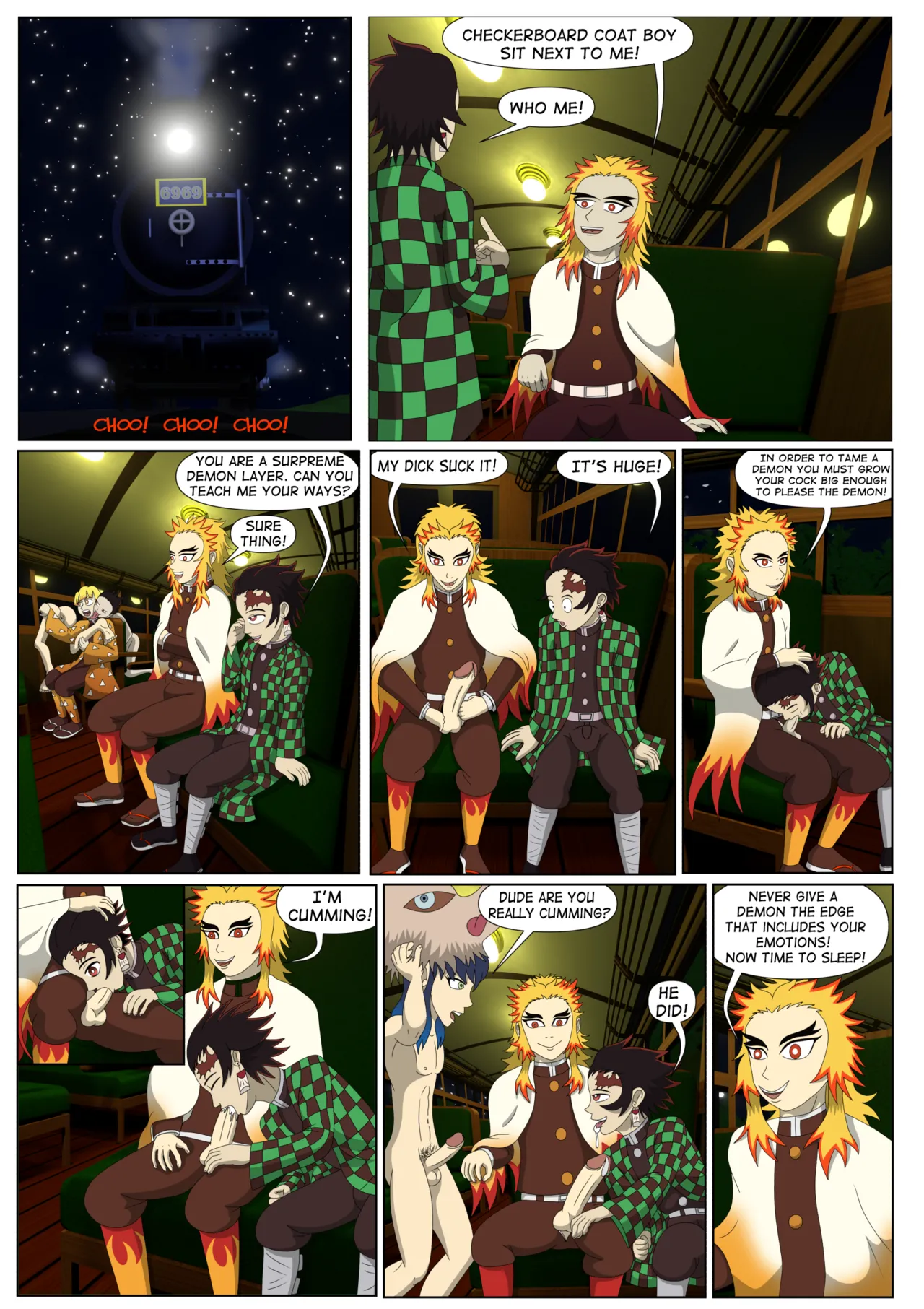 Demon Layer 3 - Fucken Train page 3 full